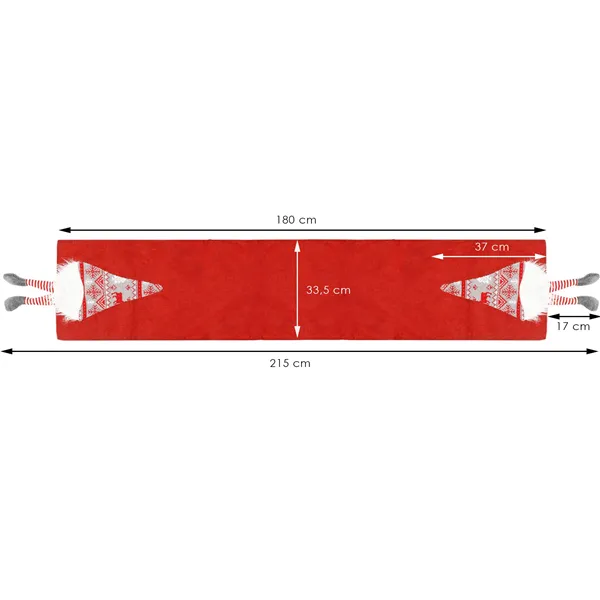 CA1087 CHRISTMAS TREAD 215X33.5 CM