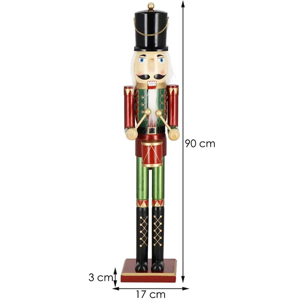 CA1106 CHRISTMAS DECORATION NUTCRACKER 90 CM