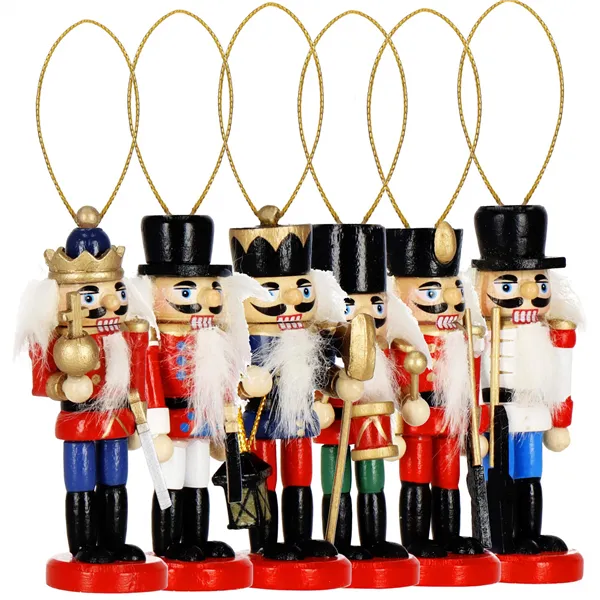 CA1107 CHRISTMAS DECORATION NUTCRACKER 8 CM 6 PCS.