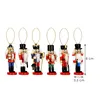 CA1107 CHRISTMAS DECORATION NUTCRACKER 8 CM 6 PCS.