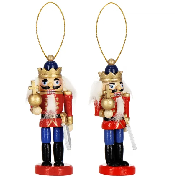 CA1107 CHRISTMAS DECORATION NUTCRACKER 8 CM 6 PCS.