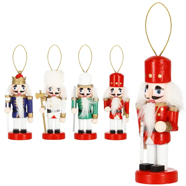 CA1110 CHRISTMAS DECORATION NUTCRACKER 10 CM 4 PCS.