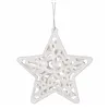 CA0038 CHRISTMAS DECORATIONS STARS 8X8 CM 2 PCS.