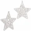 CA0038 CHRISTMAS DECORATIONS STARS 8X8 CM 2 PCS.