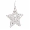 CA0038 CHRISTMAS DECORATIONS STARS 8X8 CM 2 PCS.