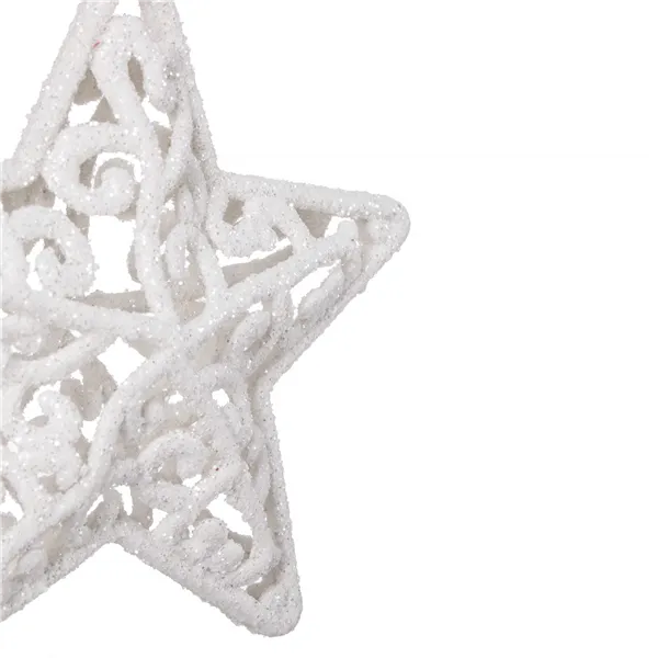 CA0038 CHRISTMAS DECORATIONS STARS 8X8 CM 2 PCS.