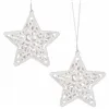 CA0038 CHRISTMAS DECORATIONS STARS 8X8 CM 2 PCS.