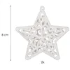 CA0038 CHRISTMAS DECORATIONS STARS 8X8 CM 2 PCS.