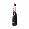 Costume for Adults Multicolour Skeleton Mexican (2 Pieces)