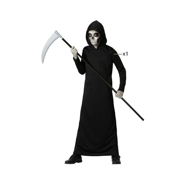 Kostumas suaugusiems Juoda Vaikiškas Halloween