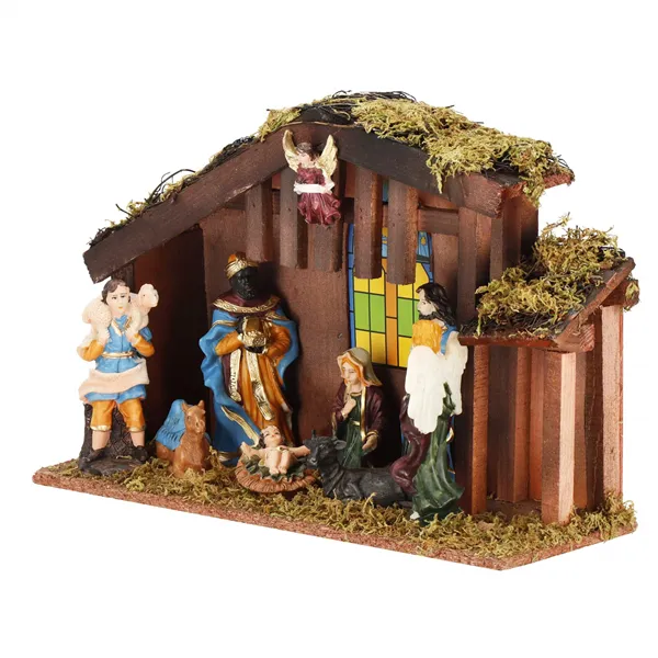 CA1029 CHRISTMAS DECORATION "crib"