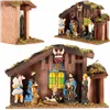 CA1029 CHRISTMAS DECORATION "crib"