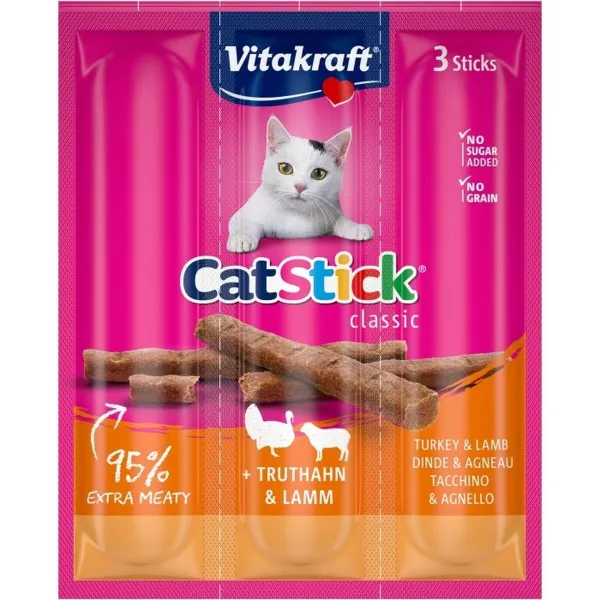 Snack for Cats Vitakraft Cat Stick Lammas