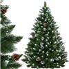 CT0078 DIAMOND PINE CHRISTMAS TREE 220 CM