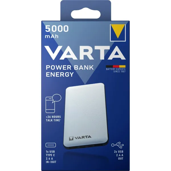 Varavirtalähde Varta Energy 5000 mAh