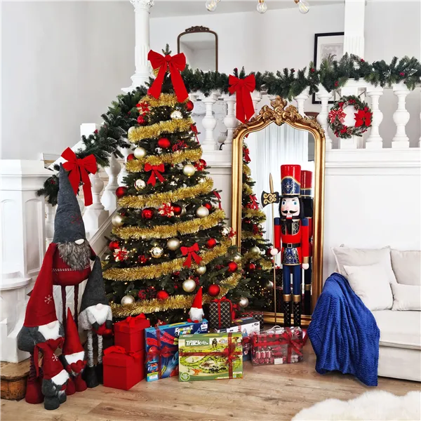 CT0089 CHRISTMAS TREE NATURAL SPRUCE PE LUX 180 CM