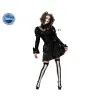 Costume for Adults Black Gothic woman (1 Piece)