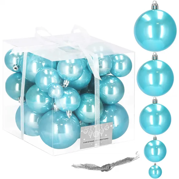 CA0845 CHRISTMAS BALLS 37 PCS.