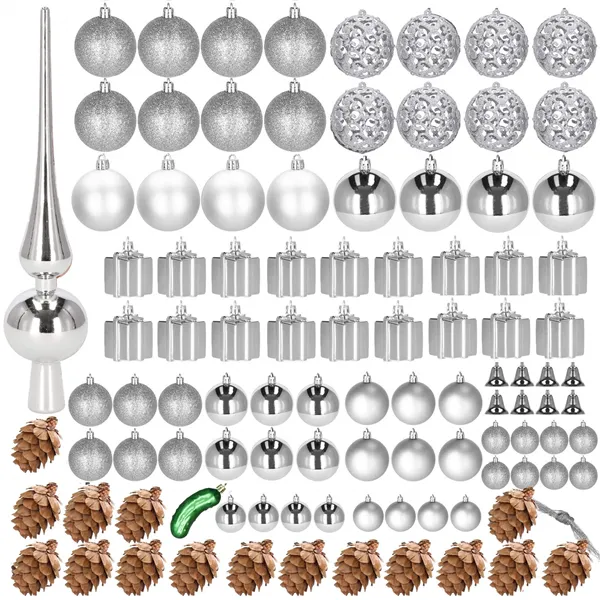 CA0847 SET OF CHRISTMAS BALLS 102 PCS.