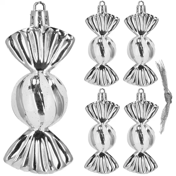 Christmas tree decorations Springos CA0856 6cm 5 pcs.