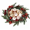 CA0867 CHRISTMAS BALLS 6 CM 24 PCS.