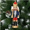 CA0823 CHRISTMAS NUTCRACKER ORNAMENT 12.5 CM 3 PCS.