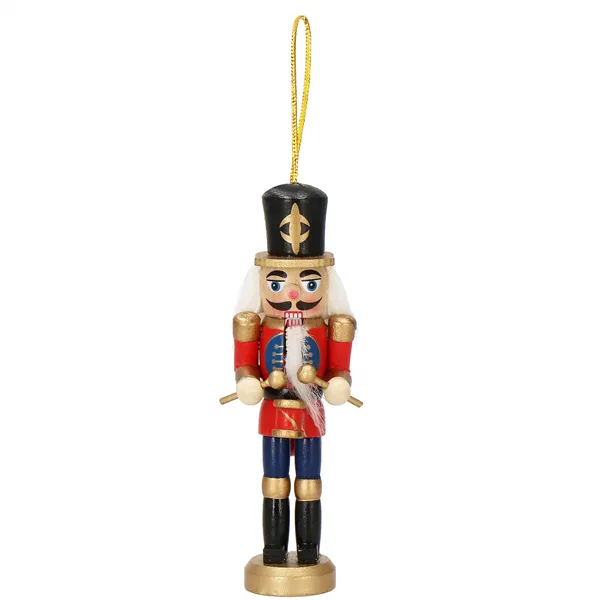 CA0823 CHRISTMAS NUTCRACKER ORNAMENT 12.5 CM 3 PCS.