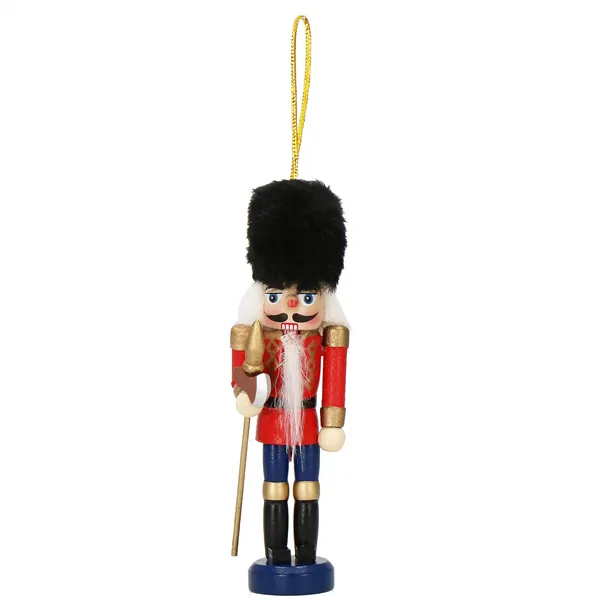 CA0823 CHRISTMAS NUTCRACKER ORNAMENT 12.5 CM 3 PCS.