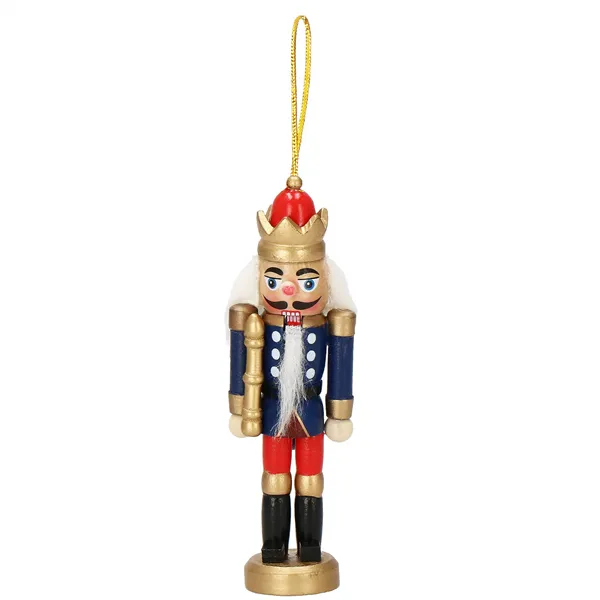 CA0823 CHRISTMAS NUTCRACKER ORNAMENT 12.5 CM 3 PCS.