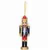 CA0823 CHRISTMAS NUTCRACKER ORNAMENT 12.5 CM 3 PCS.