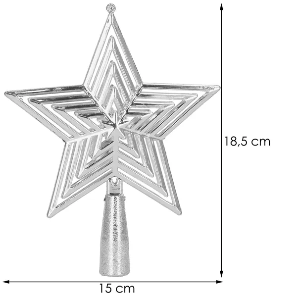 CA0788 CHRISTMAS ORNAMENT "STAR" 14.5 CM