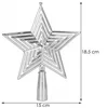 CA0788 CHRISTMAS ORNAMENT "STAR" 14.5 CM