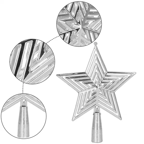 CA0788 CHRISTMAS ORNAMENT "STAR" 14.5 CM