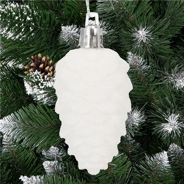 CA0777 CHRISTMAS ORNAMENT 3X7 CM 3 PCS.