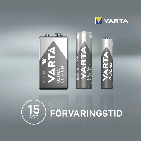Baterijos Varta Ultra Lithium