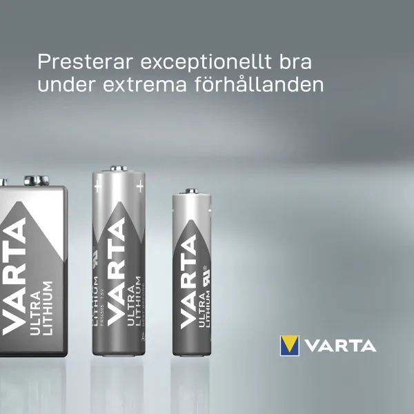 Baterijos Varta Ultra Lithium
