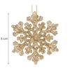 CA0718 CHRISTMAS ORNAMENT "SNOWFLAKE" 6 CM 8 PCS.