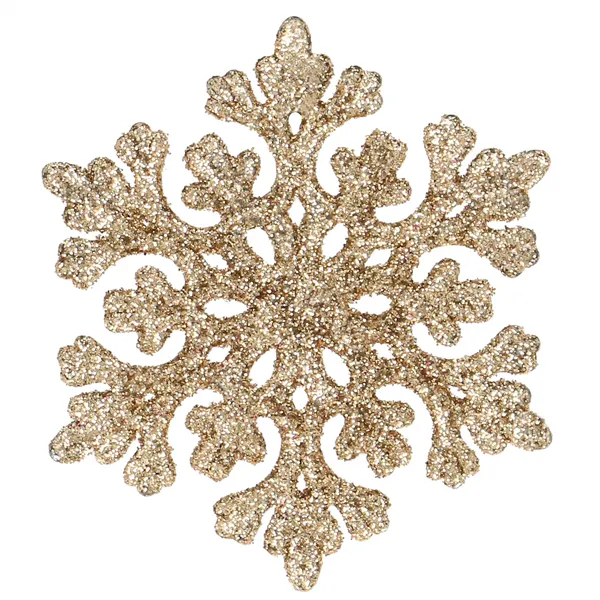 CA0718 CHRISTMAS ORNAMENT "SNOWFLAKE" 6 CM 8 PCS.