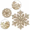 CA0718 CHRISTMAS ORNAMENT "SNOWFLAKE" 6 CM 8 PCS.