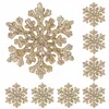 CA0718 CHRISTMAS ORNAMENT "SNOWFLAKE" 6 CM 8 PCS.