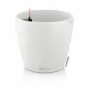 Plant pot Lechuza White polypropylene Circular