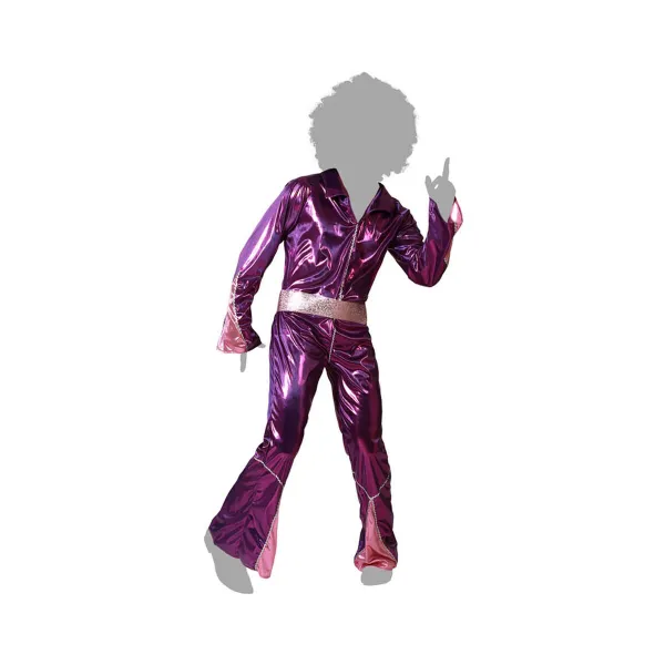 Aikuisten asut Fuksia Disco