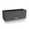 Plant pot Lechuza Black Grey polypropylene