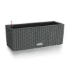 Plant pot Lechuza Black Grey polypropylene