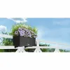 Plant pot Lechuza Black Grey polypropylene