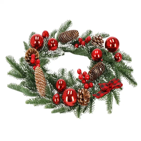 CA1019 CHRISTMAS ORNAMENT "WREATH" 40 CM