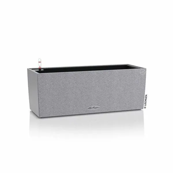 Self-watering planter Lechuza Grey 50 x 19 x 19 cm polypropylene Rectangular