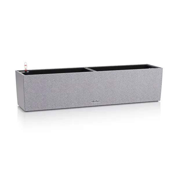 Plant pot Lechuza Grey polypropylene Rectangular