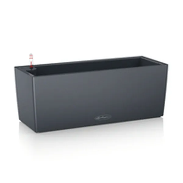 Plant pot Lechuza Black Grey polypropylene