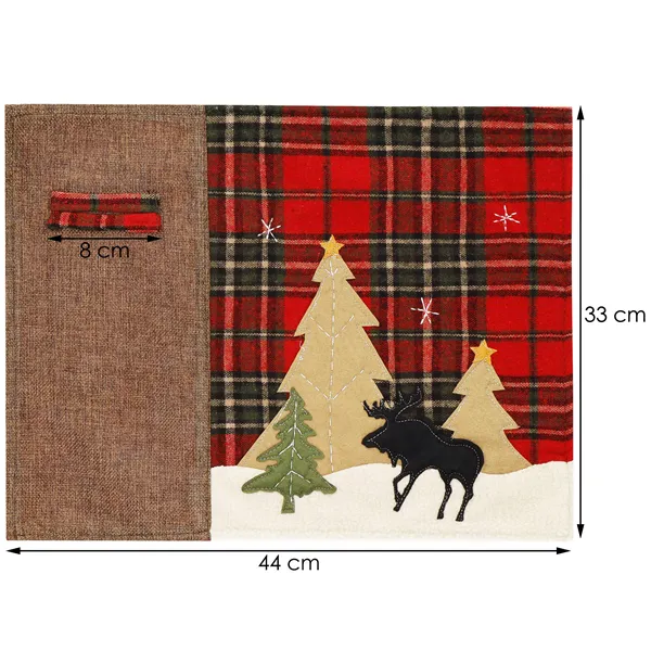 CA1084 CHRISTMAS TABLE PAD 44X33 CM